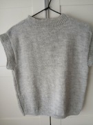 Bezrękawnik damski ręcznie robiony 