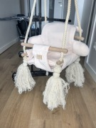 Huśtawka Baby Steps różowa