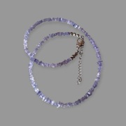 Subtelny naszyjnik z Tanzanitu