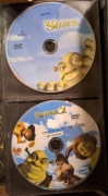 Shrek i Shrek 2 film DVD bez pudełka 2 płyty