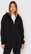 GUESS dłuższa stylowa bluza jak kurtka bomberka rozm. L oversize
