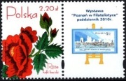 4047 z przyw Róże - Wystawa Poznań w Filatelistyce