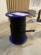 PMA Oplot kabli poliestrowy czarny 10 mm 50 metrów rolka ochrona kabli