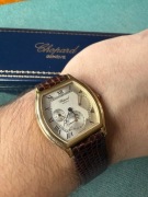 Ekskluzywny męski zegarek Chopard Tonneau - złoto 18k