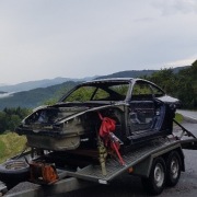 Ćwiartka, przód, tył, bok, porsche 911 997 