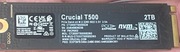 Warszawa: SSD NVMe Crucial T500 2TB M.2 2280 7400/7000 Gen4 