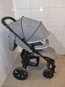 OKAZJA! Wózek spacerowy Lionelo Annet Concrete + DUŻY GRATIS