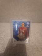 Topps match attax 2024-2025 virgil van dijk relic Liverpool 