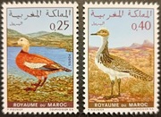 PTAKI ŚWIATA - MAROKO Mi 672 - 673 ** - czysty 