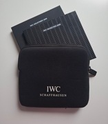 Zestaw 2 folderów IWC zegarki 2009 z CD w etui