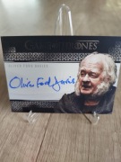 Oliver Ford Davies - Maester Cressen - Gra o tron - karta - autograf