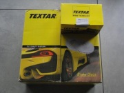 Komplet nowych tylnych tarcz 272x10 i klocków TEXTAR do VW AUDI SKODA