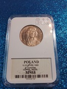10 ZŁ MIKOŁAJ KOPERNIK 1969 MS68 GCN 