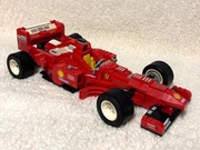 LEGO SYSTEM 2556 MODEL TEAM Ferrari Formula 1 Racing Car, 550 KLOCKÓW