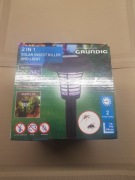 Solarne lampy oświetlające i owadobójcze. 7szt.