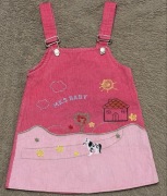 Sprzedam uroczą różową sukienkę dla dziewczynki