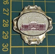 Stara spinka znaczek Radziecki Centralne muzeum Lenina Moskwa