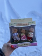 Misie pieski Forest pet families happy family zwierzątka