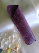 Pokrowiec etui na długopisy- Skóra naturalna 