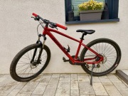 Rower MTB KROSS HEXAGON 2.0 - koła 27.5' rama M/17' czerwono-czarny połysk