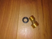 Krzywka mosiężna mimośrody do baterii ściennych z uszczelkami - 1 szt