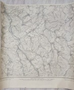 Oryginalna niemiecka mapa topograficzna – RÖSSE / DORLÄR – ok. 1935 r