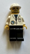 LEGO CITY FIGURKA SPACE PORT SCIENTIST spp011