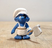 Schleich smerf smurf pirat kucharz figurka model wycofany z 2013 r.