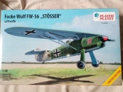 Focke Wulf Fw-56,STOSSER,1/48 Plastic Malowanie z Krakowa na Wypasie