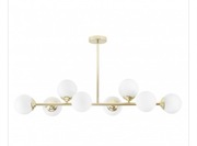 NOWOCZESNA LAMPA SUFITOWA WISZĄCA KLASYCZNE ZŁOTO FINO W8