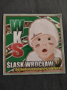 Vlepa wlepa naklejka WKS Śląsk Wrocław Unikat