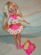 Mattel Barbie Opiekunka do dzieci Skipper Lalka 1990 