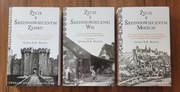 Zestaw 3x ŻYCIE W ŚREDNIOWIECZNYM ZAMKU, MIEŚCIE, WSI - Gies - NOWE