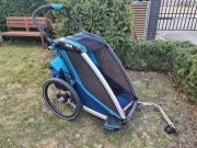 Przyczepka rowerowa Thule Chariot Cross 1 niebieska