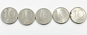 Moneta 10 zł ZŁOTYCH 1987 PIĘĆ SZTUK