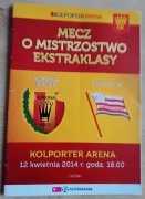 Program Korona Kielce - Cracovia 12.04.2014