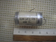 Miflex KSF-012 0,03uF 30nF 630V