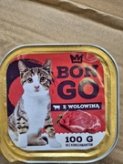 BONGO pasztet dla kota z wołowiną 100g 17szt