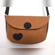 Torebka filcowa - handmade 