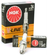 NGK V-Line 24 BKUR6ET-10 4x świeca zapłonowa