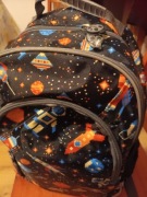 Plecak z motywem kosmosu 