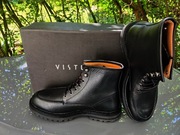 Buty męskie trzewiki glany skórzane Vistula 