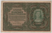 500 marek polskich 1919 I serja BO