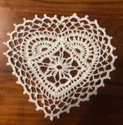 serduszko szydełkowe