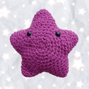 Pluszowa Maskotka Gwiazdka na szydełku 