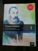 Ponad słowami. Język polski. Podręcznik. Klasa 1. Część 2. 