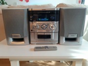 Wieża AIWA NSX-SZ205 2xkaseta /CD /Tuner /Bluetooth /pilot stan perfekt