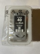 Oryginalny Tusz Canon 40 czarny