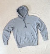 Champion Bluza z Kapturem Hoodie L Czarna Stan Bardzo Dobry Streetwear