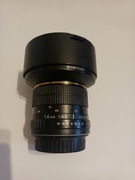 Samyang 14 mm f/2.8 ED AS IF UMC - mocowanie canon
